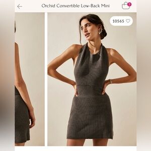 Free People mini sweater dress. New with tags, never worn!